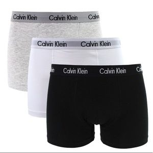 Calvin Klein 3 Pack Mens boxer Trunks BRAND NEW